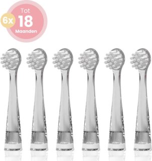 LoBy® Opzetborstels Set 6 Baby & Peuter