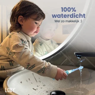 LoBy® Premium Elektrische Baby Tandenborstel 0-4 jaar Groen