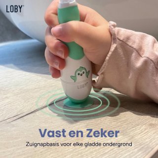 LoBy® Premium Elektrische Baby Tandenborstel 0-4 jaar Groen