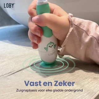 LoBy® Premium Elektrische Baby Tandenborstel 0-4 jaar Groen