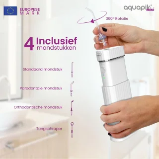 Merkloos Draagbare mondspoeler