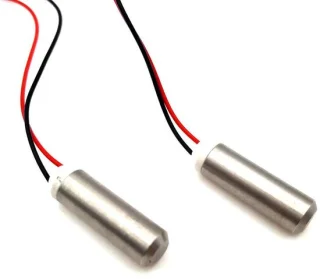 Mini trillingsmotor 7x25mm zilver
