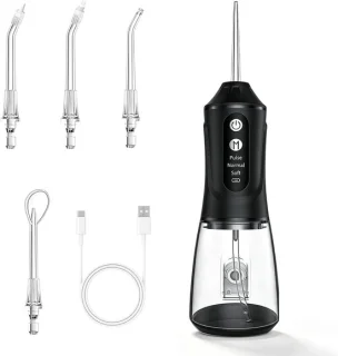 Monddouche waterflosser zwart