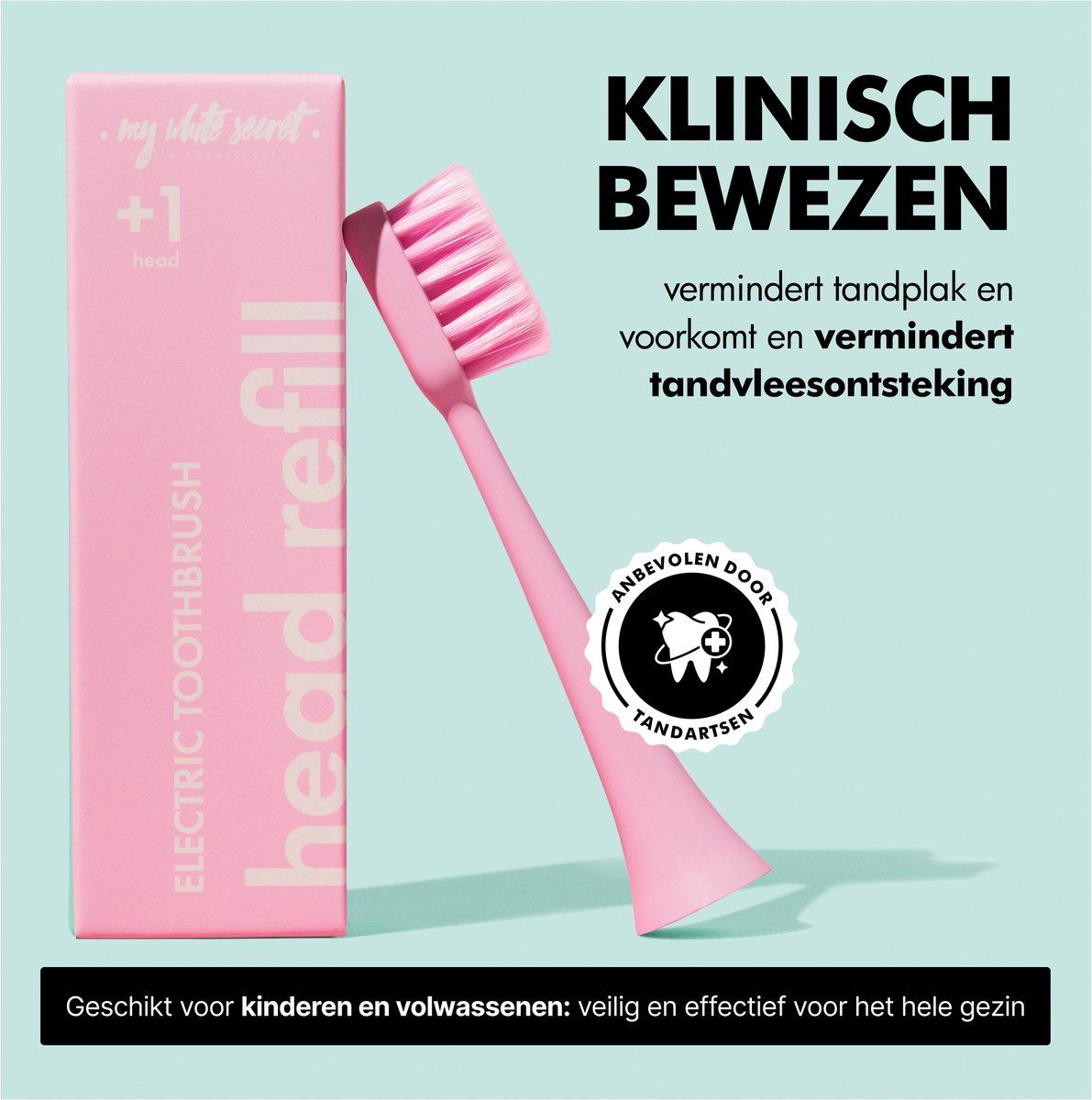 My White Secret Elektrische Tandenborstel Groen