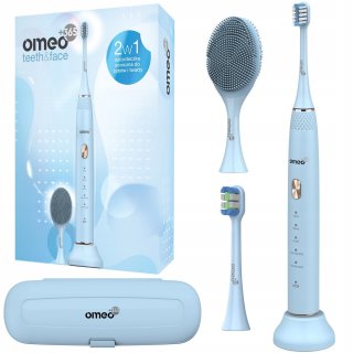 De Omeo +365 Teeth&Face Sonische tanden- en gezichtsborstel in één oogopslag