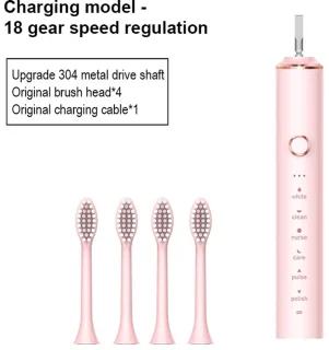 Oplaadbare elektrische tandenborstel - Roze