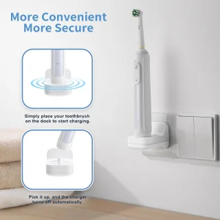 Oplader voor elektrische tandenborstel, compatibel met Oral-B