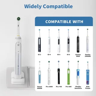 Oplader voor elektrische tandenborstel, compatibel met Oral-B