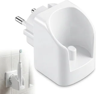 Oplader voor elektrische tandenborstel Oral B, EU-stekker zwart