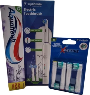 Optismile Elektrische Tandenborstel Starterspakket Wit