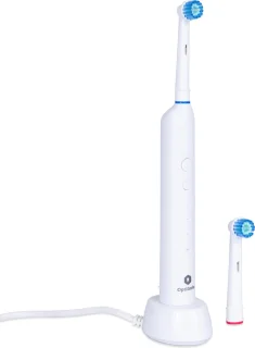 Optismile Elektrische Tandenborstel Wit 2x Opzetborstels