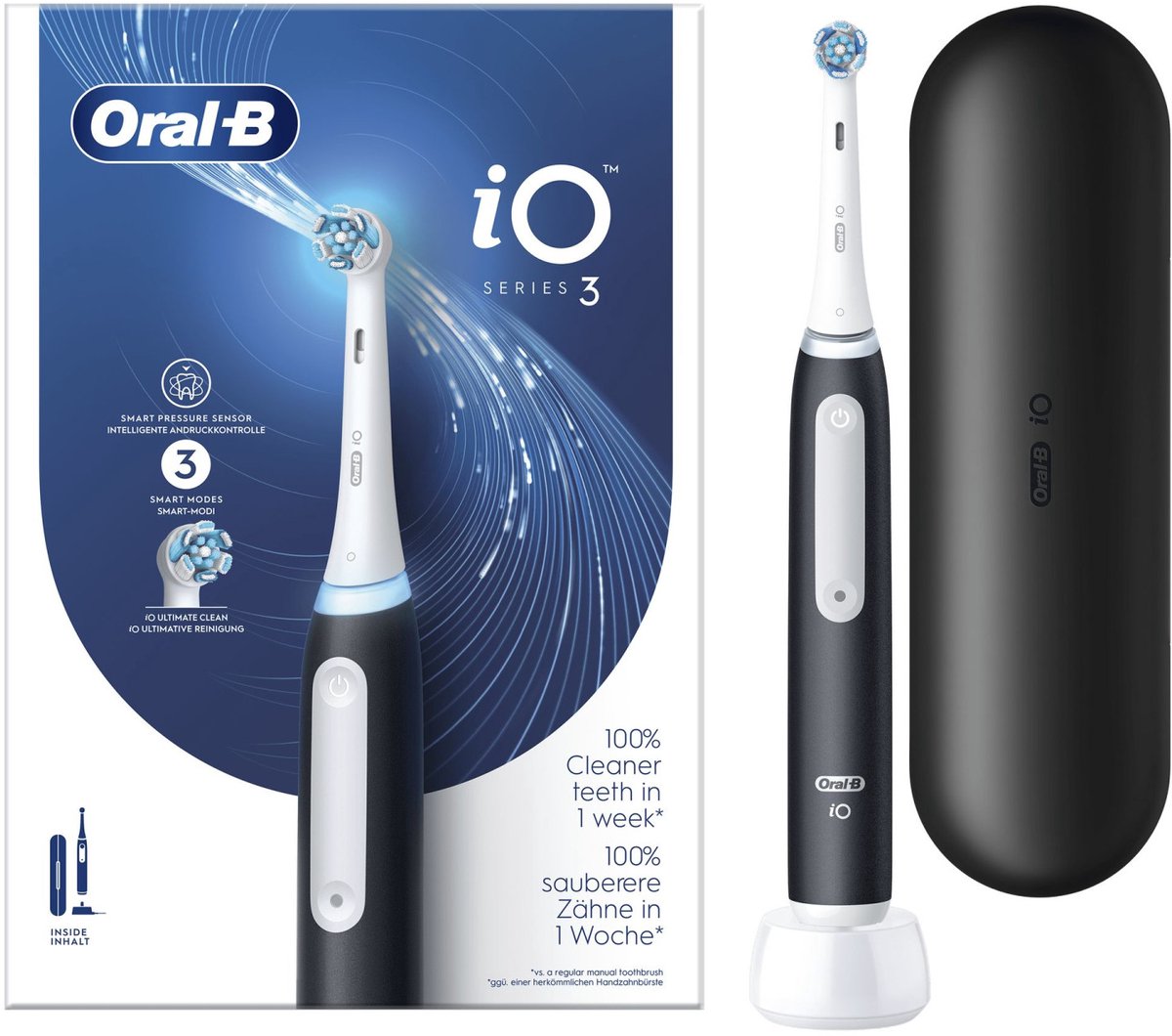 Oral-B elektrische tandenborstel 8006540731536 Volwassene zwart wit