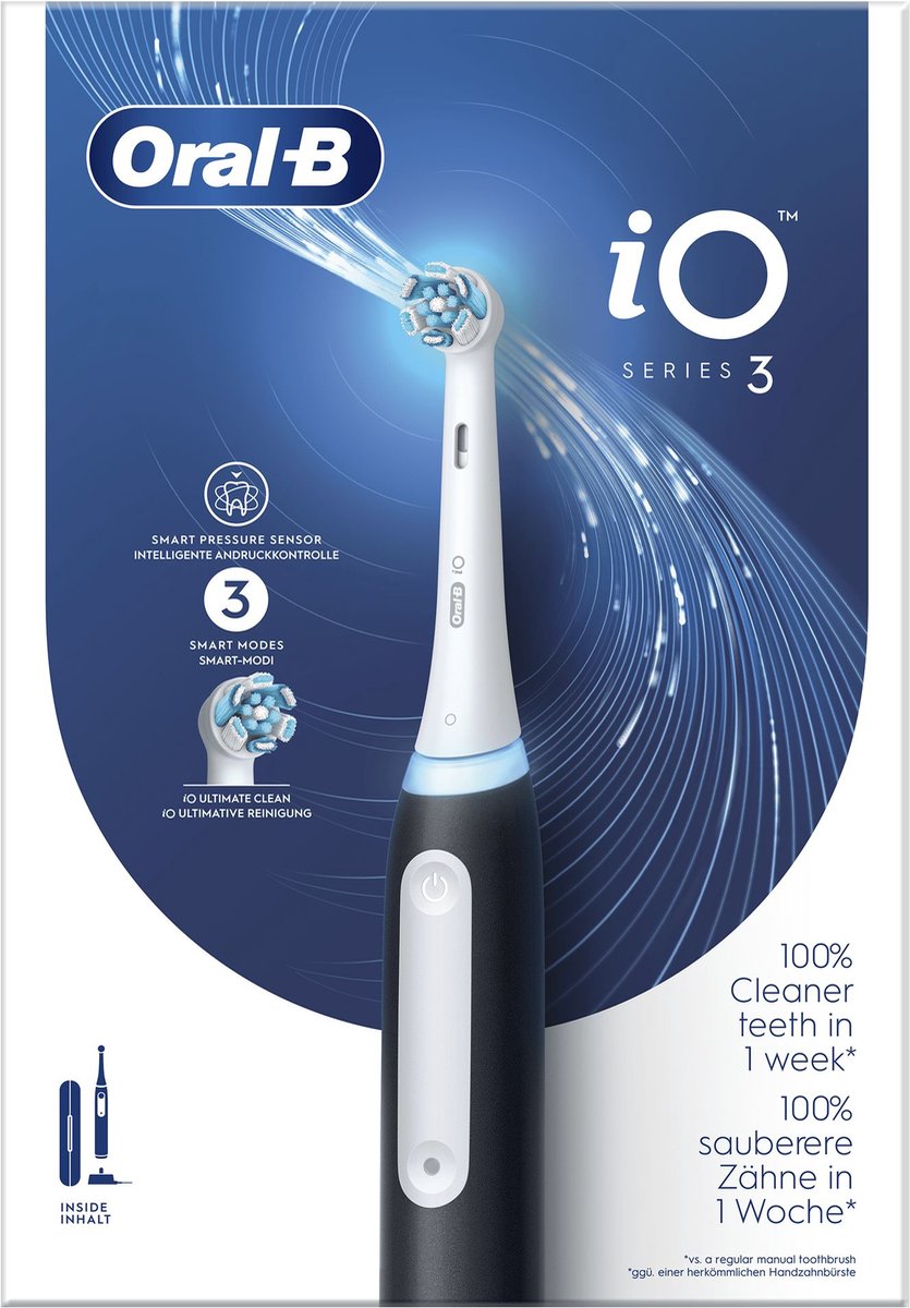 Oral-B elektrische tandenborstel 8006540731536 Volwassene zwart wit