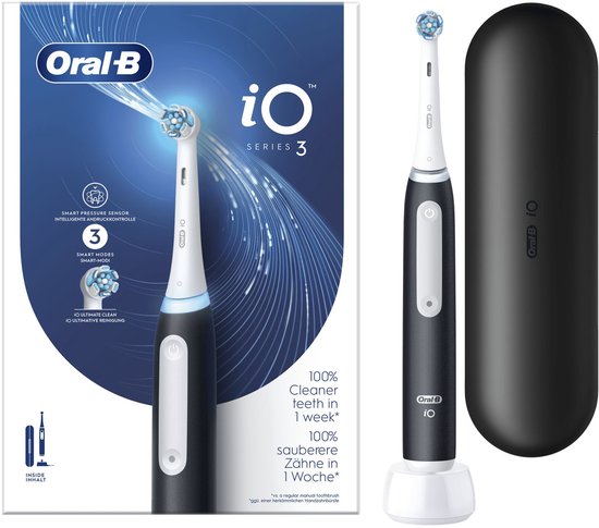 Oral-B elektrische tandenborstel 8006540731536 Volwassene zwart wit