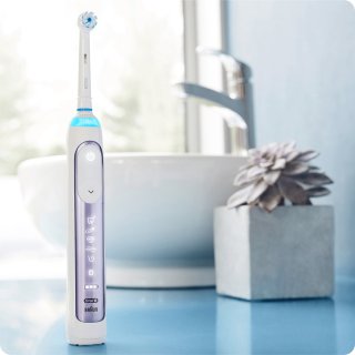 Oral-B Genius 10200W Elektrische Tandenborstel Paars/Wit
