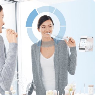 Oral-B Genius 10200W Elektrische Tandenborstel Paars/Wit