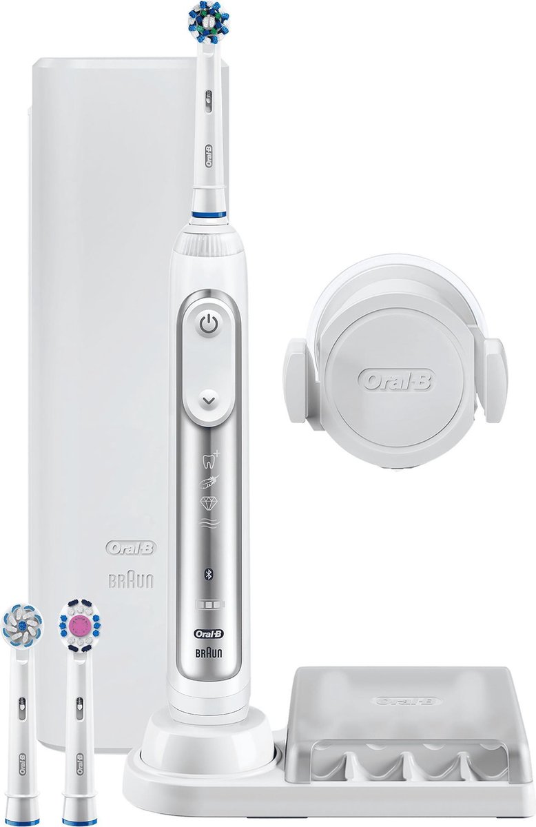Oral-B Genius 8000N Elektrische Tandenborstel Wit