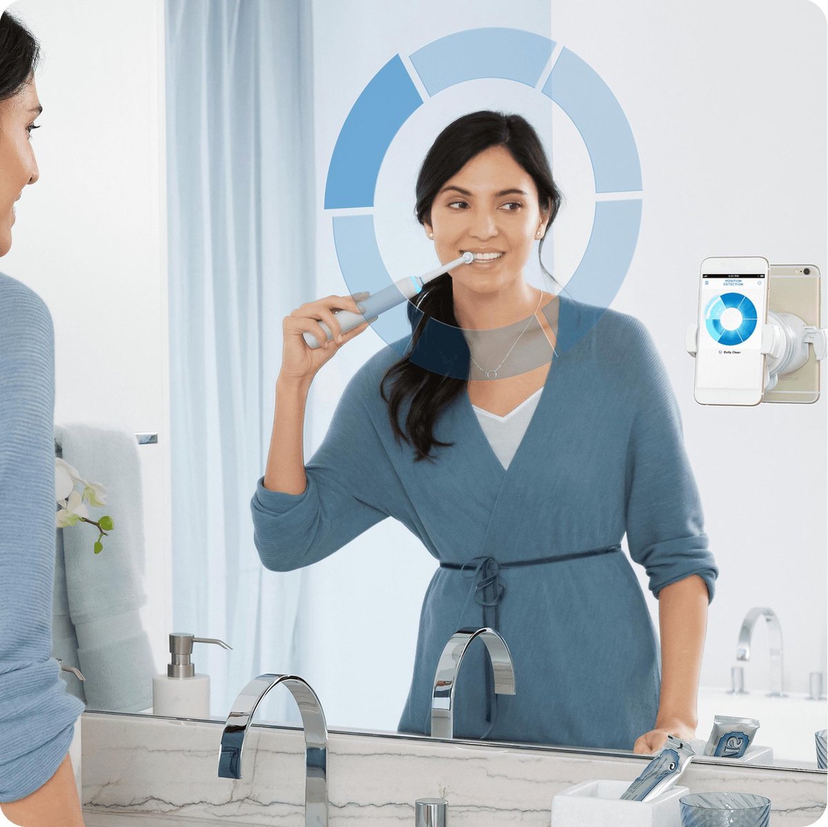 Oral-B Genius 8000N Elektrische Tandenborstel Wit