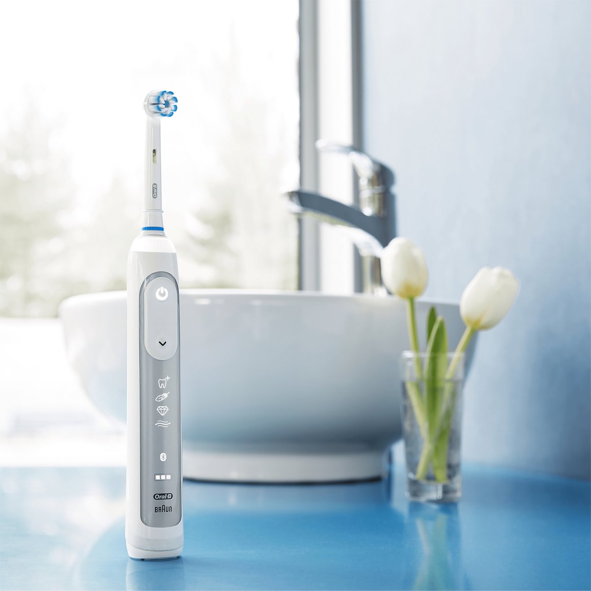 Oral-B Genius 8100S Elektrische Tandenborstel Zilver