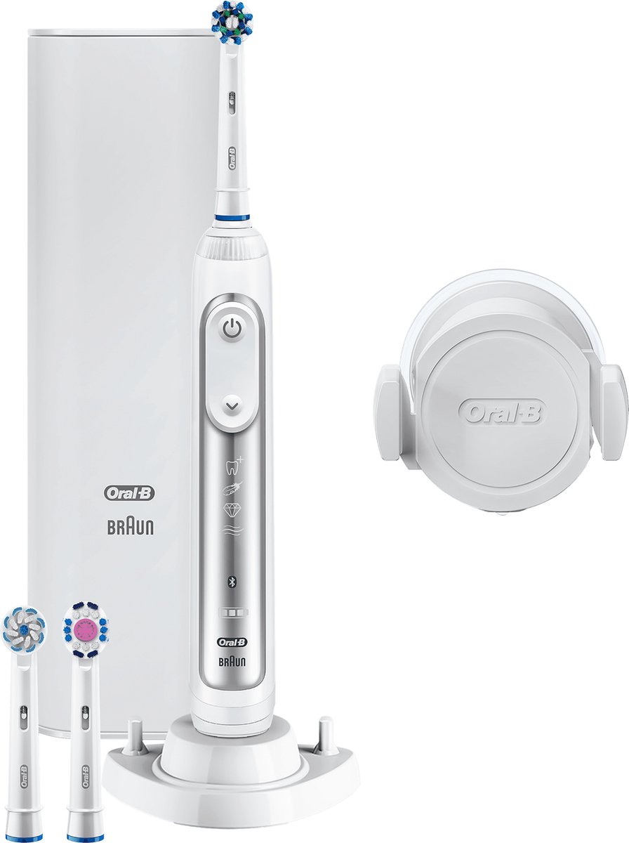 Oral-B Genius 8100S Elektrische Tandenborstel Zilver