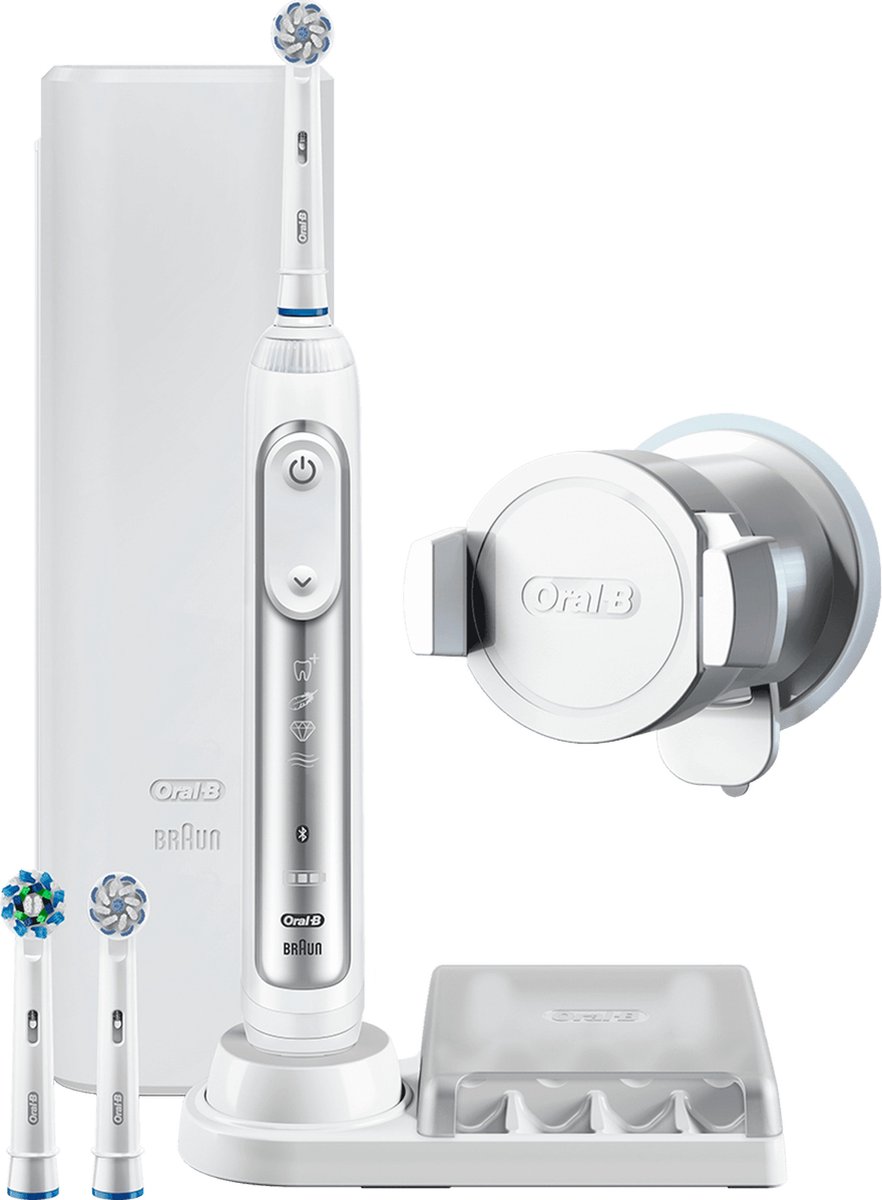 Oral-B Genius 8100S Elektrische Tandenborstel Zilver