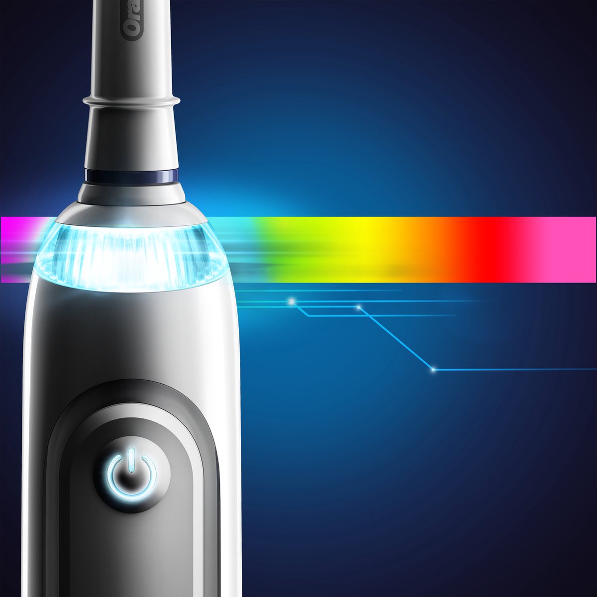 Oral-B Genius 8200W Elektrische Tandenborstel Zilver