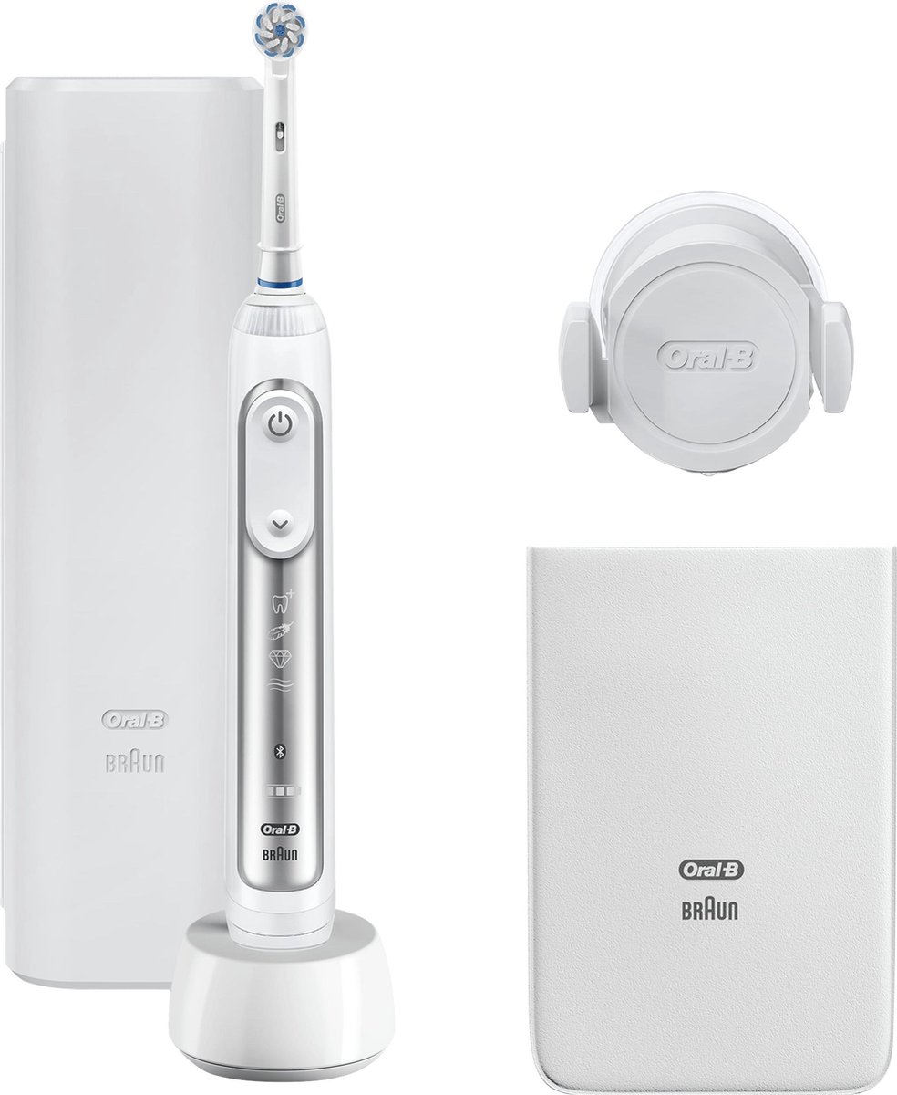 Oral-B Genius 8200W Elektrische Tandenborstel Zilver
