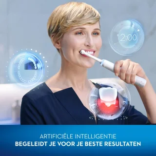 Oral-B Genius X 20100S Elektrische Tandenborstel Wit