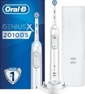 Oral-B Genius X 20100S Elektrische Tandenborstel Wit