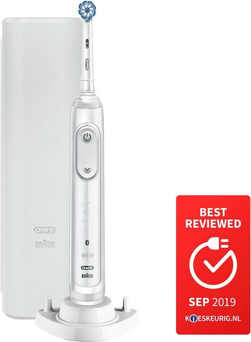 Oral-B Genius X 20100S Elektrische Tandenborstel Wit