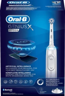 Oral-B Genius X 20100S Elektrische Tandenborstel Wit