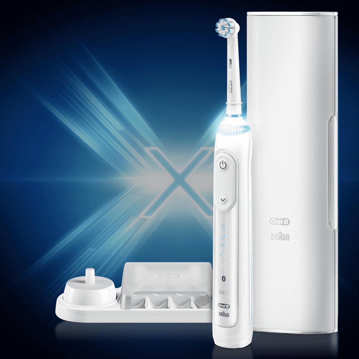 Oral-B Genius X 20100S Elektrische Tandenborstel Wit