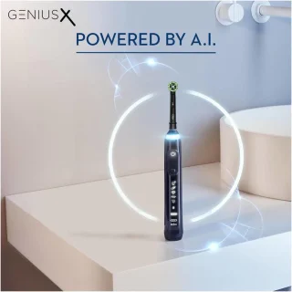 Oral-B Genius X Special Editie Zwart Elektrische Tandenborstel Set