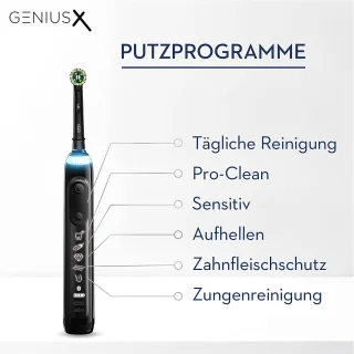Oral-B Genius X Special Editie Zwart Elektrische Tandenborstel Set