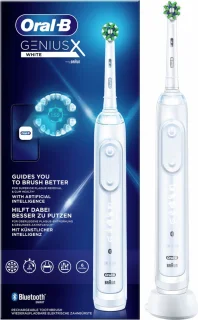 Oral-B Genius X wit elektrische tandenborstel Braun