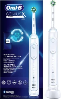 Oral-B Genius X wit elektrische tandenborstel Braun