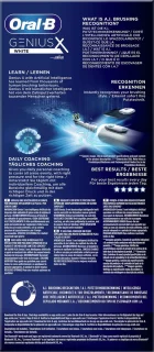 Oral-B Genius X wit elektrische tandenborstel Braun
