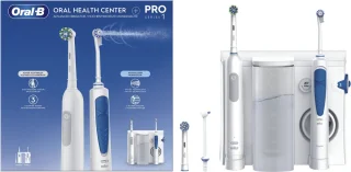 Oral-B Idropulsore Health Center tandenborstel blauw wit