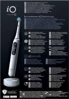 Oral-B iO 10 Elektrische Tandenborstel Wit Braun