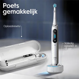 Oral-B iO 10 Elektrische Tandenborstel Wit Braun