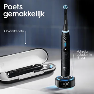 Oral-B iO 10 Zwarte Elektrische Tandenborstel