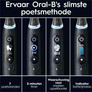 Oral-B iO 10 Zwarte Elektrische Tandenborstel