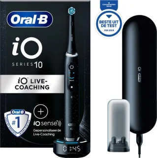 Oral-B iO 10 Zwarte Elektrische Tandenborstel