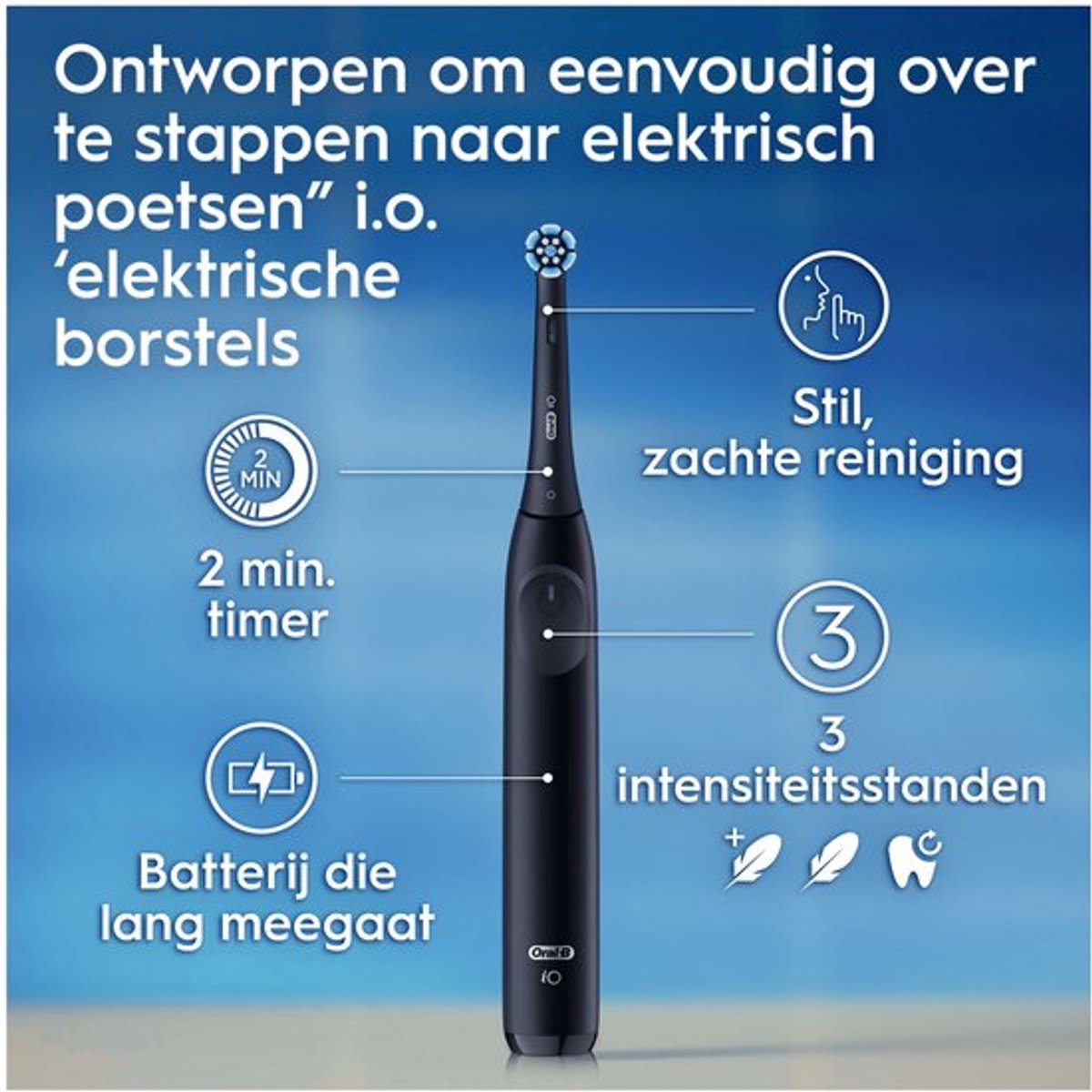 Oral-B iO 2 Elektrische Tandenborstel Black