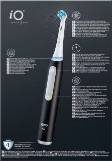 Oral-B iO 3 Duo Elektrische Tandenborstel Zwart Roze
