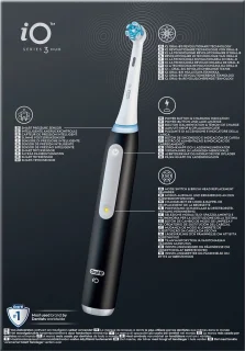 Oral-B iO 3 Duo Elektrische Tandenborstel Zwart Roze