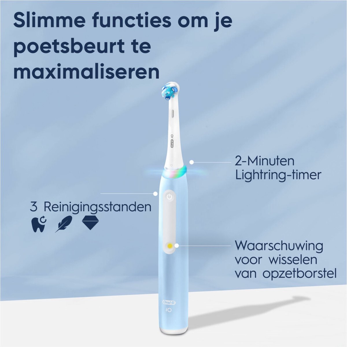 Oral-B iO 3 Elektrische Tandenborstel Blauw