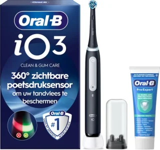 Oral-B iO 3N elektrische tandenborstel + Oral-B Pro-Expert tandpasta