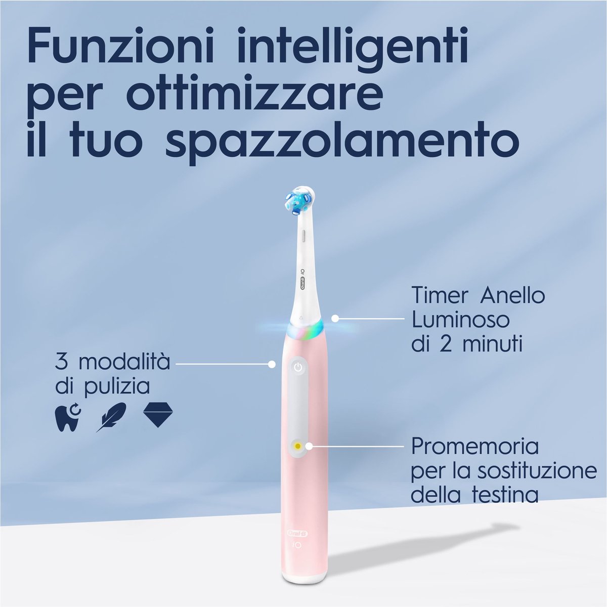 Oral-B iO 3S Elektrische Tandenborstel Roze