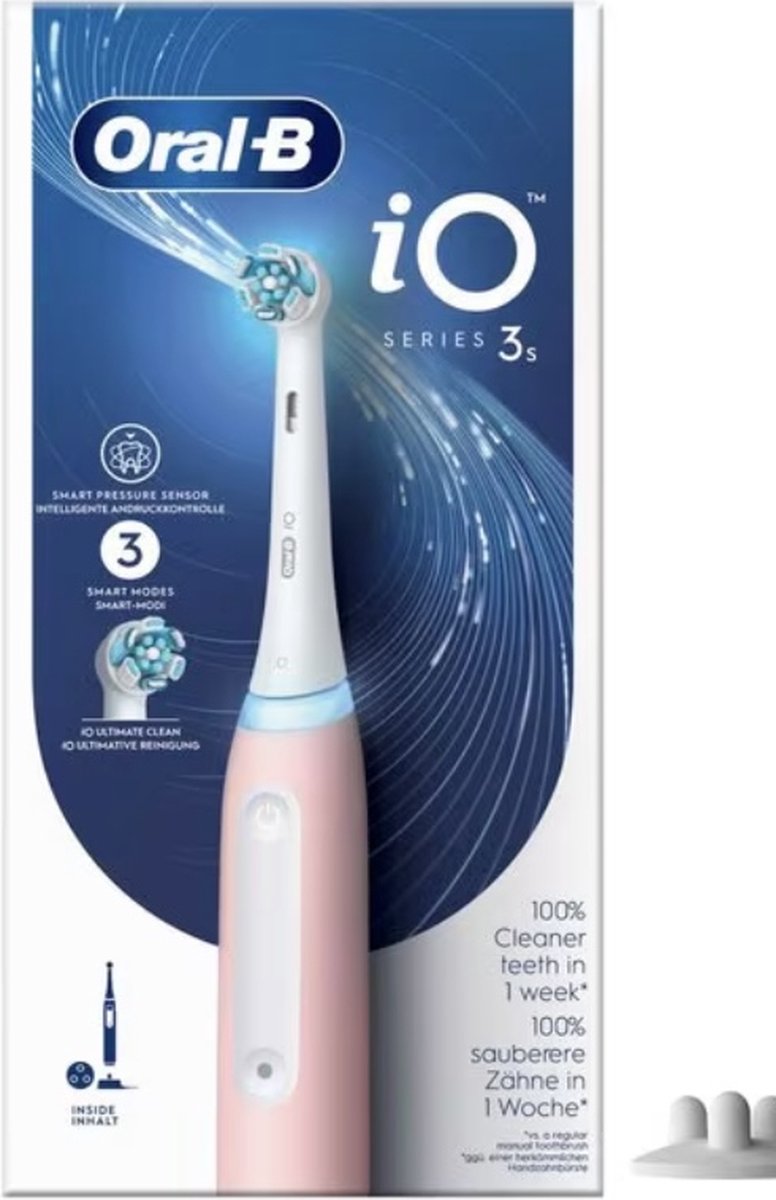 Oral-B iO 3S Elektrische Tandenborstel Roze